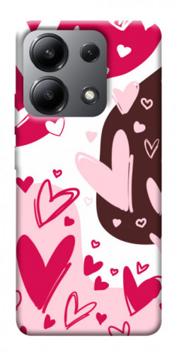 Чохол itsPrint Hearts mood для Xiaomi Redmi Note 13 4G
