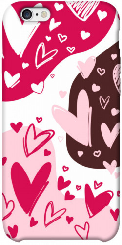 Чехол itsPrint Hearts mood для Apple iPhone 6/6s plus (5.5")