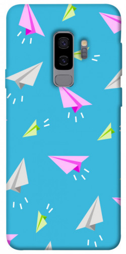 Чехол itsPrint Бумажные самолетики для Samsung Galaxy S9+