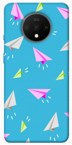 Чехол itsPrint Бумажные самолетики для OnePlus 7T