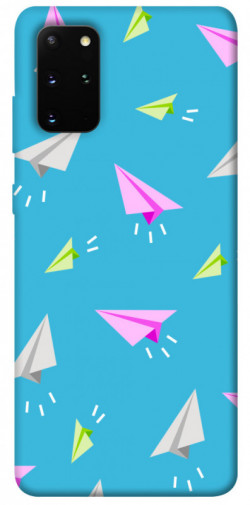 Чехол itsPrint Бумажные самолетики для Samsung Galaxy S20+