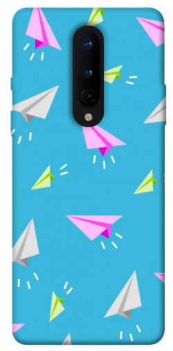 Чехол itsPrint Бумажные самолетики для OnePlus 8