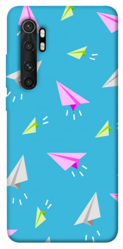 Чехол itsPrint Бумажные самолетики для Xiaomi Mi Note 10 Lite