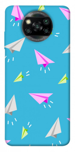 Чехол itsPrint Бумажные самолетики для Xiaomi Poco X3 NFC / Poco X3 Pro