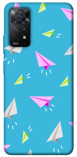 Чехол itsPrint Бумажные самолетики для Xiaomi Redmi Note 11 Pro 4G/5G