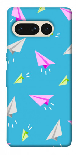 Чехол itsPrint Бумажные самолетики для Google Pixel 7 Pro