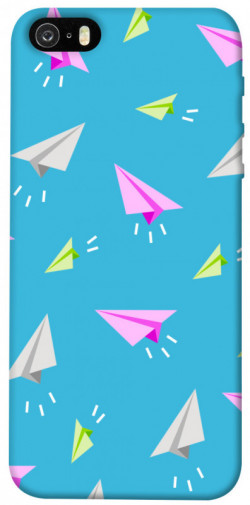 Чехол itsPrint Бумажные самолетики для Apple iPhone 5/5S/SE