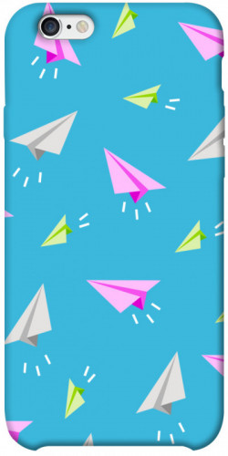 Чехол itsPrint Бумажные самолетики для Apple iPhone 6/6s plus (5.5")