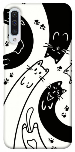 Чехол itsPrint Черно-белые коты для Samsung Galaxy A50 (A505F) / A50s / A30s
