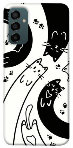 Чохол itsPrint Чорно-білі коти для Samsung Galaxy M14 5G
