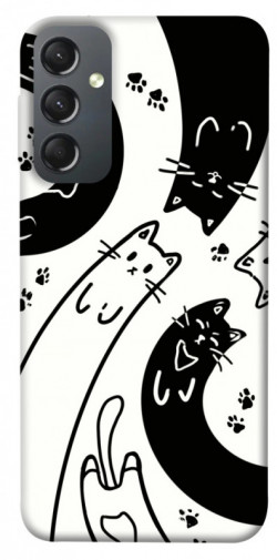 Чохол itsPrint Чорно-білі коти для Samsung Galaxy A24 4G