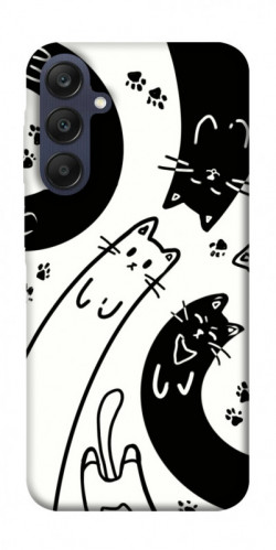 Чехол itsPrint Черно-белые коты для Samsung Galaxy A25 5G