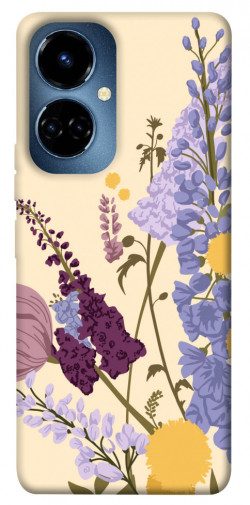 Чехол itsPrint Flowers art для TECNO Camon 19 (CI6n) / 19 Pro (CI8n)