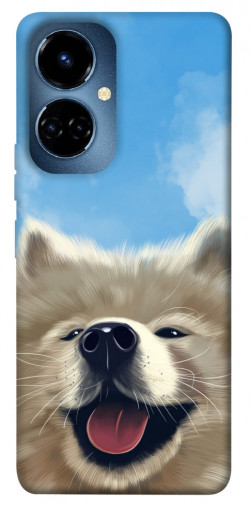 Чохол itsPrint Samoyed husky для TECNO Camon 19 (CI6n) / 19 Pro (CI8n)