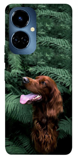 Чехол itsPrint Собака в зелени для TECNO Camon 19 (CI6n) / 19 Pro (CI8n)
