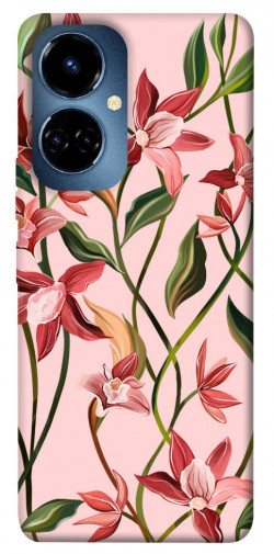 Чехол itsPrint Floral motifs для TECNO Camon 19 (CI6n) / 19 Pro (CI8n)