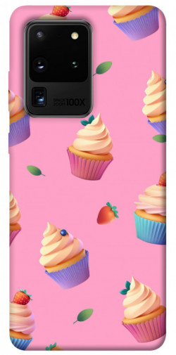 Чехол itsPrint Капкейки для Samsung Galaxy S20 Ultra