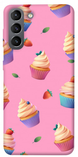Чехол itsPrint Капкейки для Samsung Galaxy S21