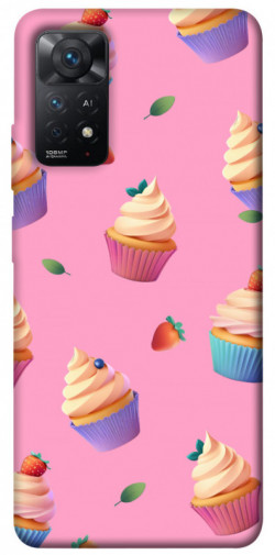 Чехол itsPrint Капкейки для Xiaomi Redmi Note 11 Pro 4G/5G