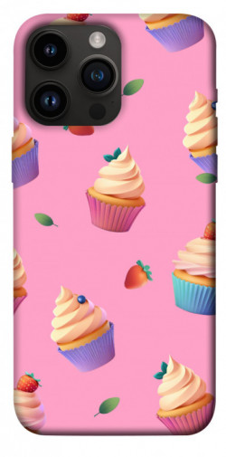 Чехол itsPrint Капкейки для Apple iPhone 14 Pro Max (6.7")