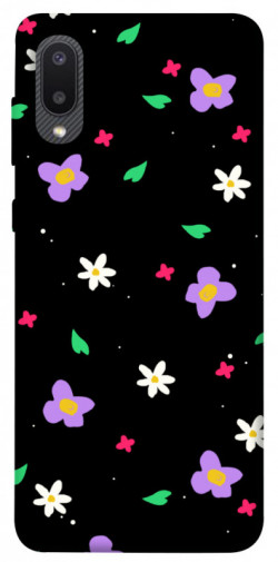 Чехол itsPrint Цветы и лепестки для Samsung Galaxy A02