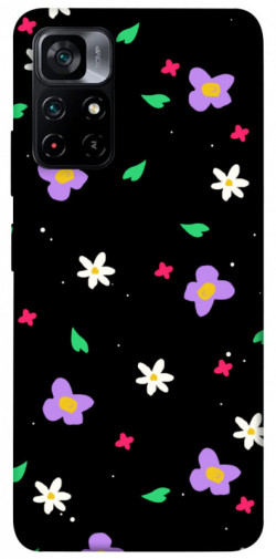 Чехол itsPrint Цветы и лепестки для Xiaomi Poco M4 Pro 5G