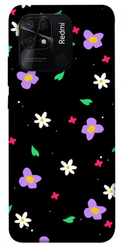 Чохол itsPrint Квіти та пелюстки для Xiaomi Redmi 10C