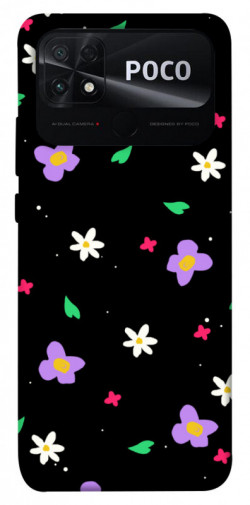 Чохол itsPrint Квіти та пелюстки для Xiaomi Poco C40