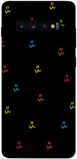 Чехол itsPrint Colorful smiley для Samsung Galaxy S10+