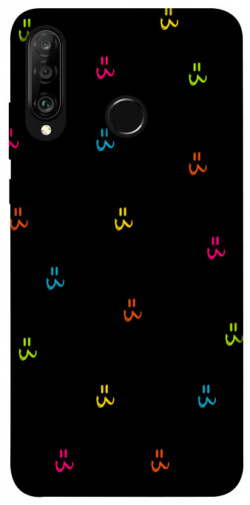 Чехол itsPrint Colorful smiley для Huawei P30 lite