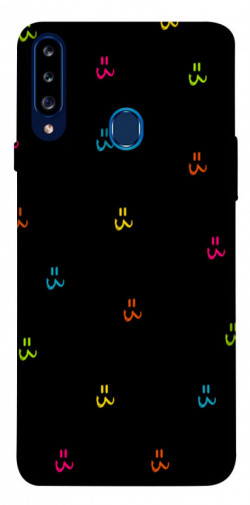 Чохол itsPrint Colorful smiley для Samsung Galaxy A20s