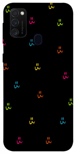 Чехол itsPrint Colorful smiley для Samsung Galaxy M30s / M21