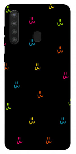 Чехол itsPrint Colorful smiley для Samsung Galaxy A21