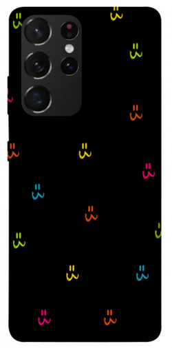 Чохол itsPrint Colorful smiley для Samsung Galaxy S21 Ultra