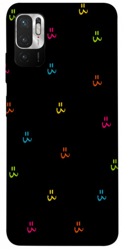 Чехол itsPrint Colorful smiley для Xiaomi Redmi Note 10 5G