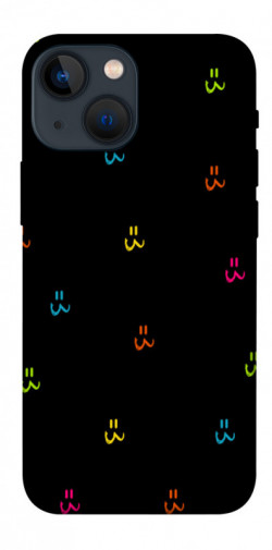 Чехол itsPrint Colorful smiley для Apple iPhone 13 mini (5.4")