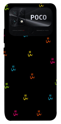 Чохол itsPrint Colorful smiley для Xiaomi Poco C40
