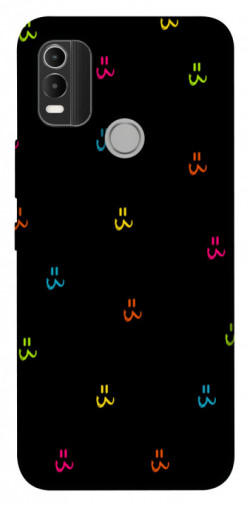 Чехол itsPrint Colorful smiley для Nokia C21 Plus