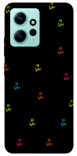 Чехол itsPrint Colorful smiley для Xiaomi Redmi Note 12 4G