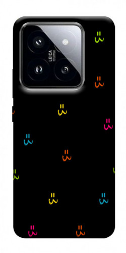 Чехол itsPrint Colorful smiley для Xiaomi 14 Pro
