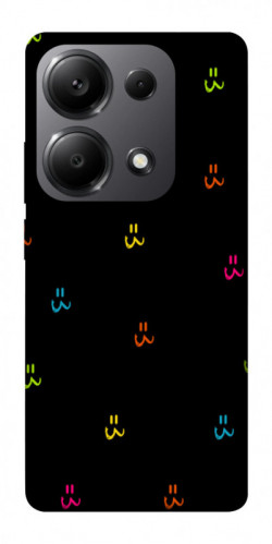 Чехол itsPrint Colorful smiley для Xiaomi Redmi Note 13 Pro 4G