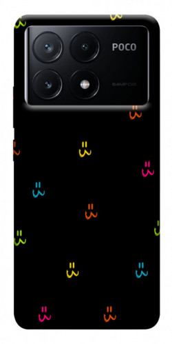 Чехол itsPrint Colorful smiley для Xiaomi Poco X6