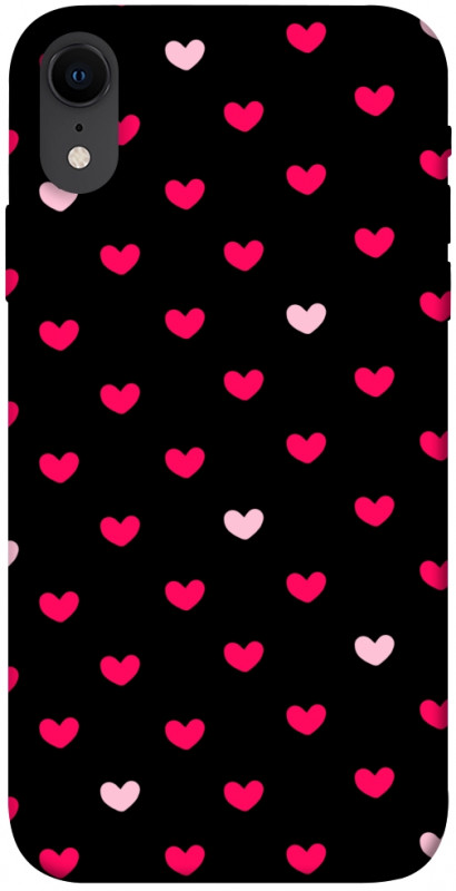 Чехол itsPrint Little hearts для Apple iPhone XR (6.1"), паттерн, купить оптом с доставкой