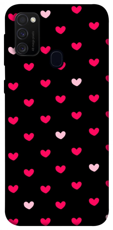 Чехол itsPrint Little hearts для Samsung Galaxy M30s / M21, паттерн, купить оптом с доставкой