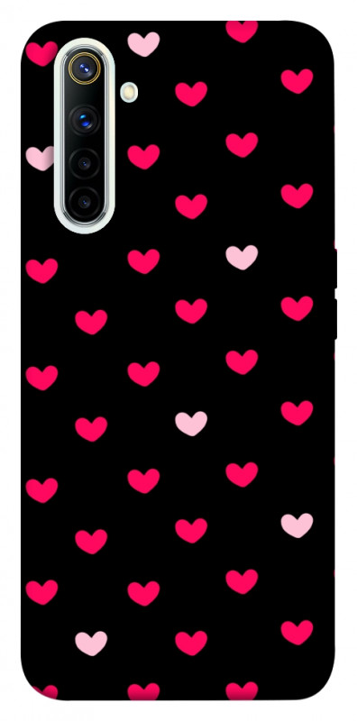 Чехол itsPrint Little hearts для Realme 6, паттерн, купить оптом с доставкой