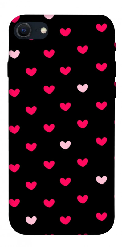 Чехол itsPrint Little hearts для Apple iPhone SE (2020), паттерн, купить оптом с доставкой