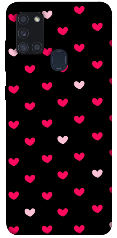 Чехол itsPrint Little hearts для Samsung Galaxy A21s, паттерн, купить оптом с доставкой