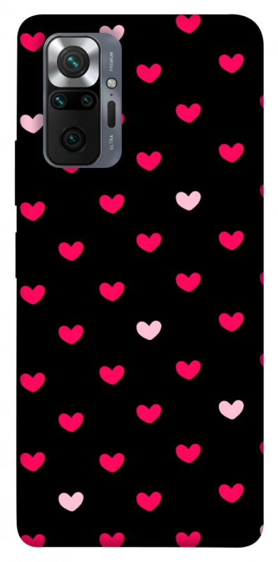 Чехол itsPrint Little hearts для Xiaomi Redmi Note 10 Pro, паттерн, купить оптом с доставкой