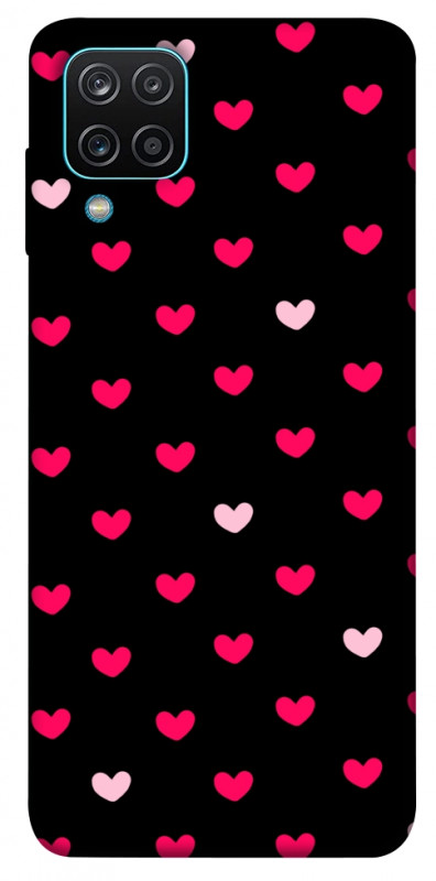Чохол itsPrint Little hearts для Samsung Galaxy A12, паттерн, купити оптом з доставкою