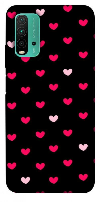 Чехол itsPrint Little hearts для Xiaomi Redmi Note 9 4G / Redmi 9 Power / Redmi 9T, паттерн, купить оптом с доставкой